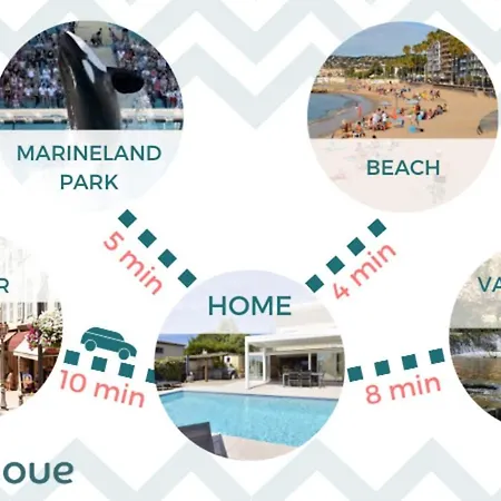 ヴィラ Family House With Swimming Pool & Sea View *